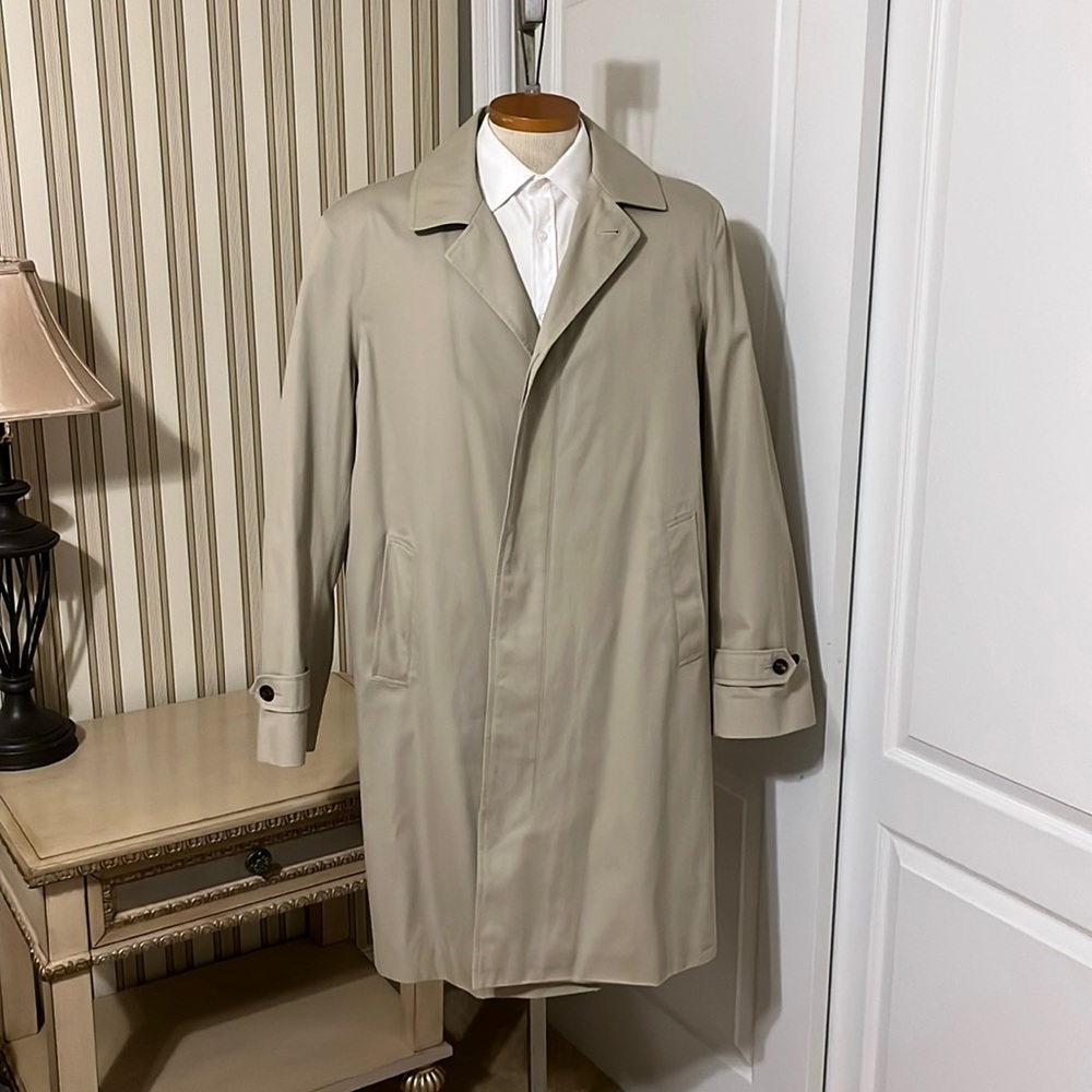 Brooks Brothers trench coat size 44 L